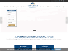 Tablet Screenshot of koengeter-immobilien.de